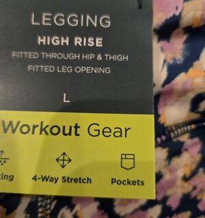 Teal Leopard Print Leggings